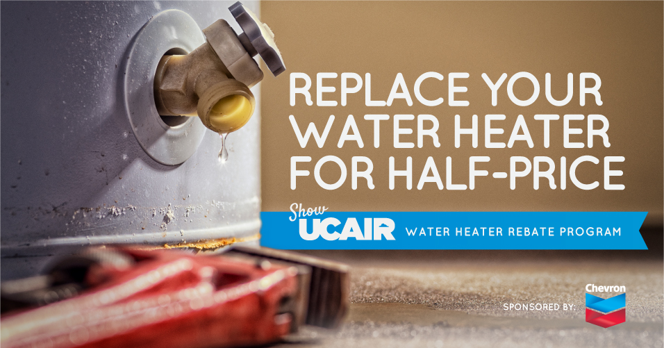 ShowUCAIR Water Heater Rebate Program